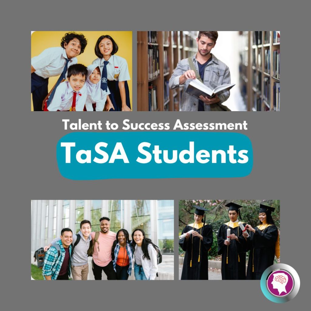 TaSA (Talent to Success Assessment) - BRAIN Passion-Perseverance​ assessment for students - IKIGAI Assessment - untuk pelajar SMP, SMA, SMK, Mahasiswa
